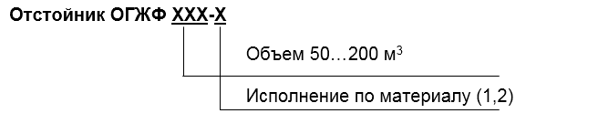 Отстойник ОГЖФ